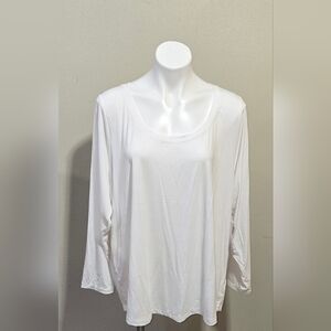 NWT ATHLETA Strattus 2 Top White Women's 2X